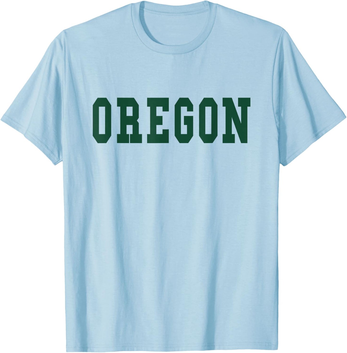 OREGON - Throwback Design - Classic T-Shirt - T-Shirt | Light Blue