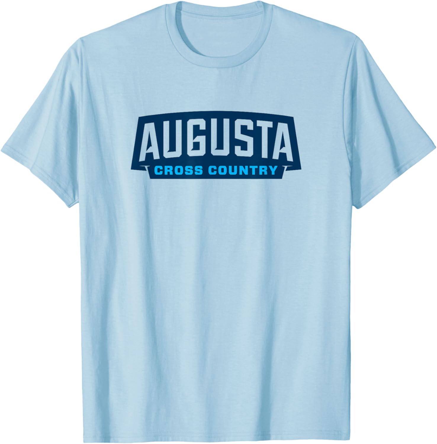 Augusta University Jaguars Premium Collegiate Cross Country T-Shirt - T-Shirt | Light Blue