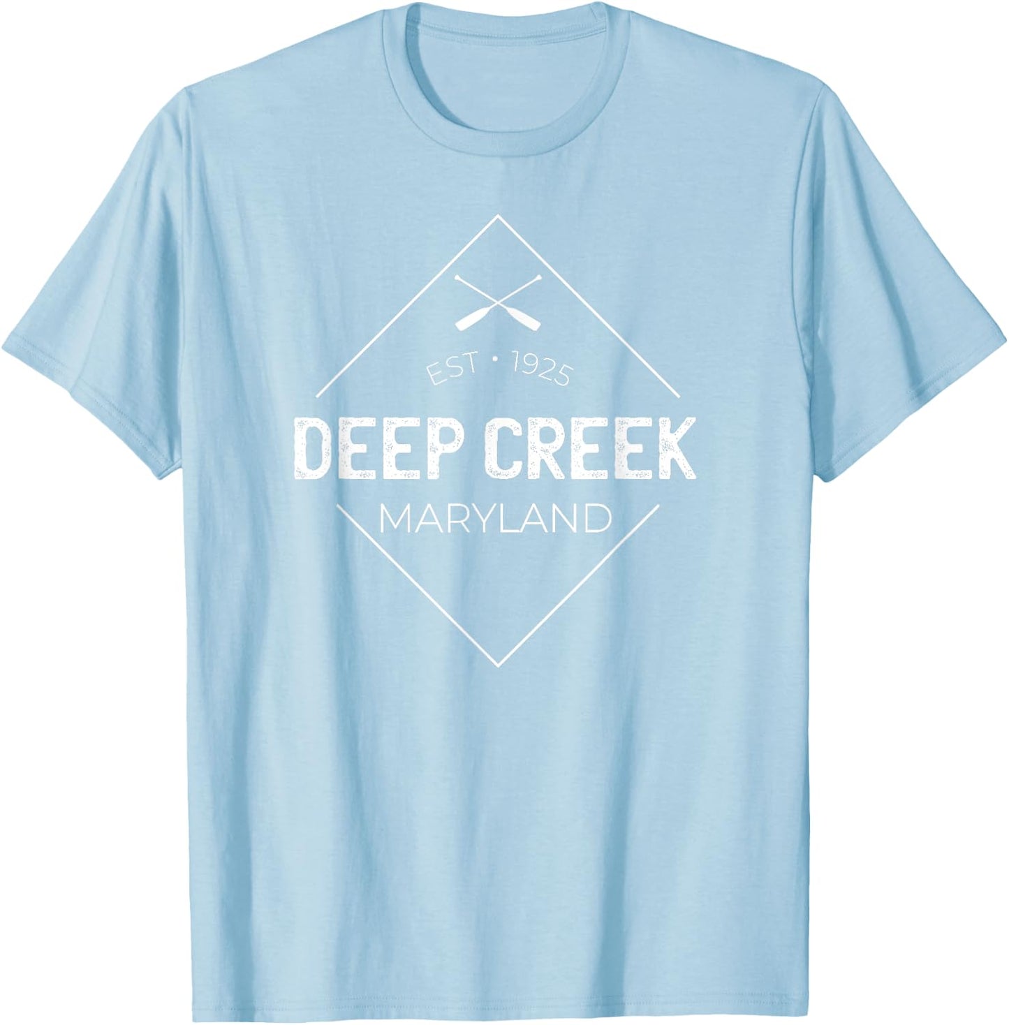 Deep Creek Lake Maryland T-Shirt - T-Shirt | Light Blue