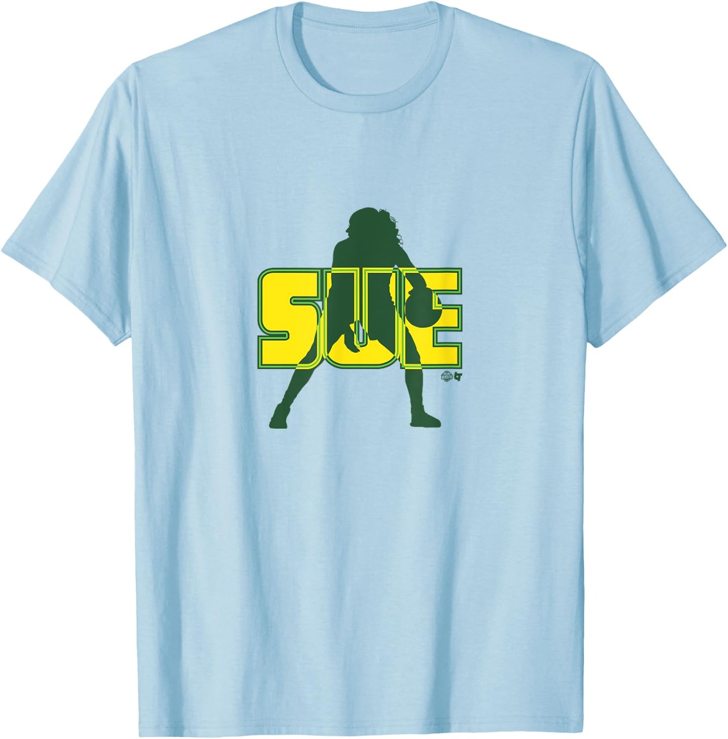 Sue Bird - SUE - Seattle Basketball T-Shirt - T-Shirt | Light Blue