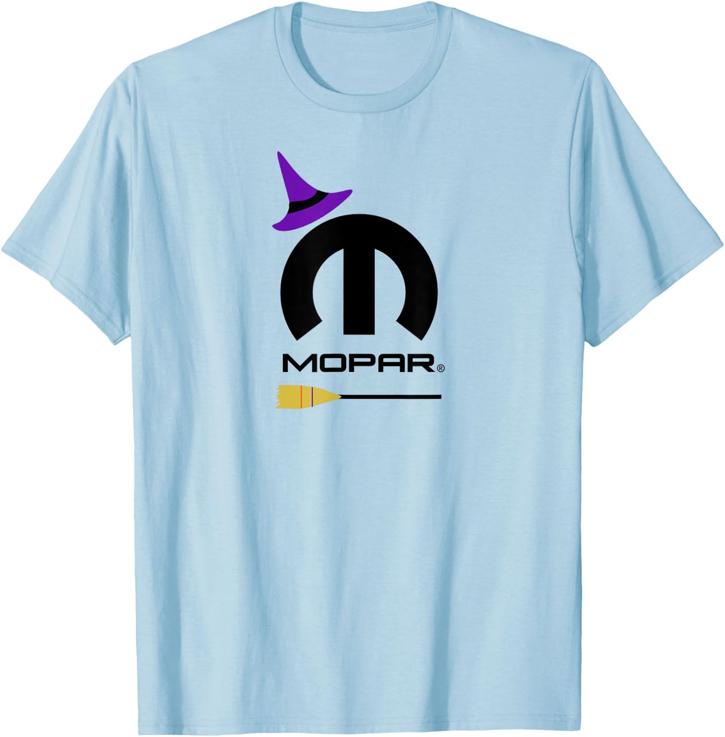Mopar Witch Logo T-Shirt - T-Shirt | Light Blue