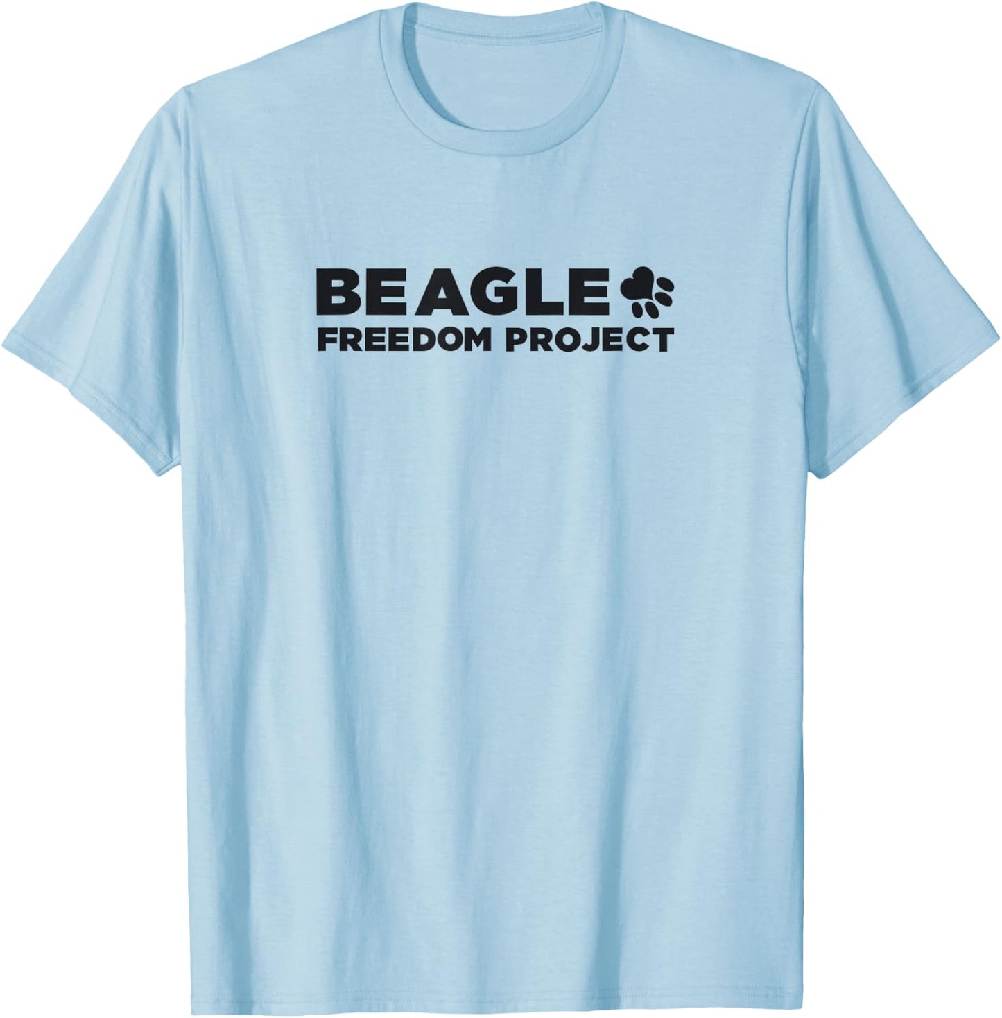 Beagle Freedom Project- Rescue Dogs- Free the beagles T-Shirt - T-Shirt | Light Blue