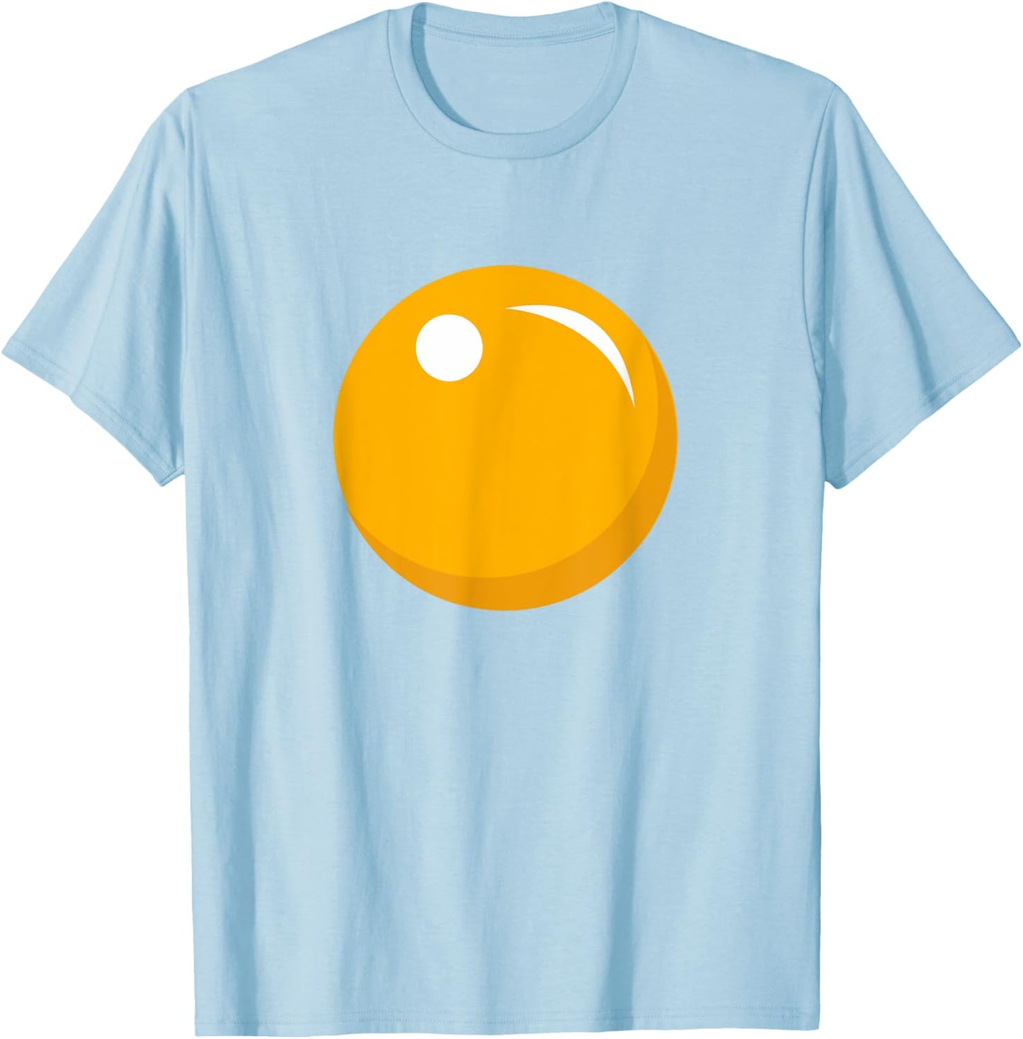 Deviled Egg Yolk Funny Fried Halloween Costume Kids Toddler T-Shirt - T-Shirt | Light Blue