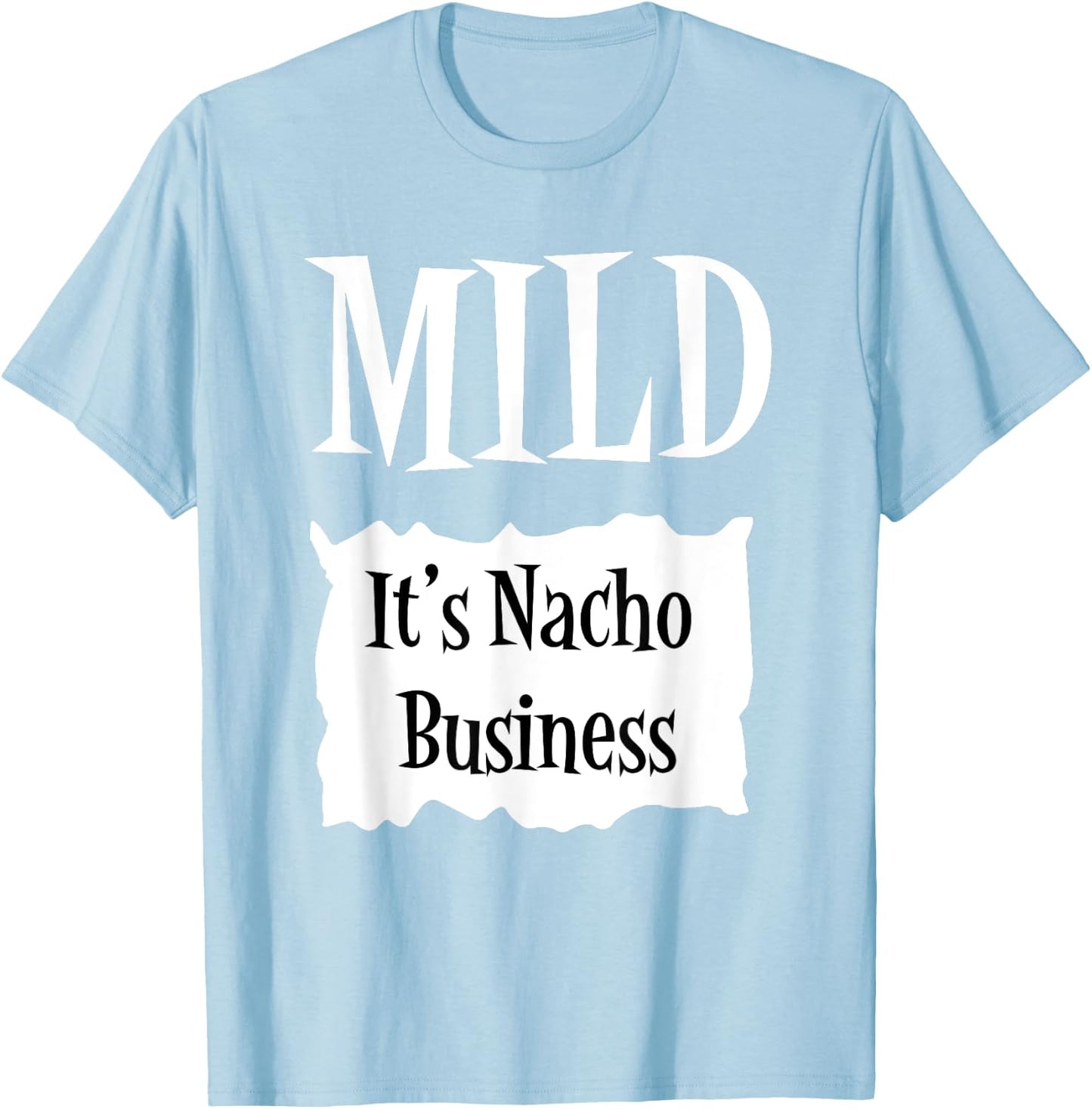 MILD - Hot Packet Halloween Taco Costume T-Shirt - T-Shirt | Light Blue