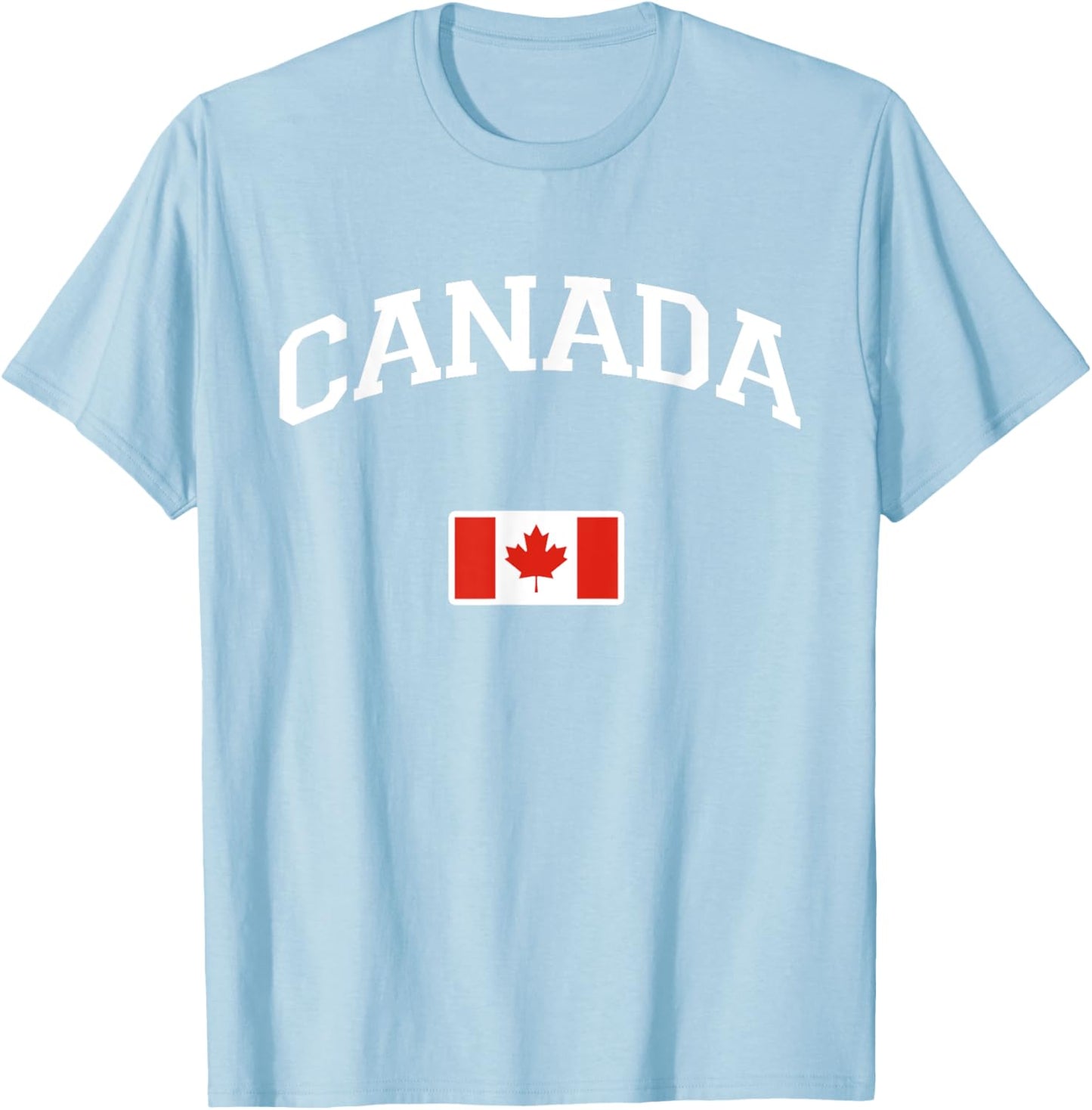 Kanada Trikot | Flagge Kanada | Fanausrüstung T-Shirt - T-Shirt | Light Blue