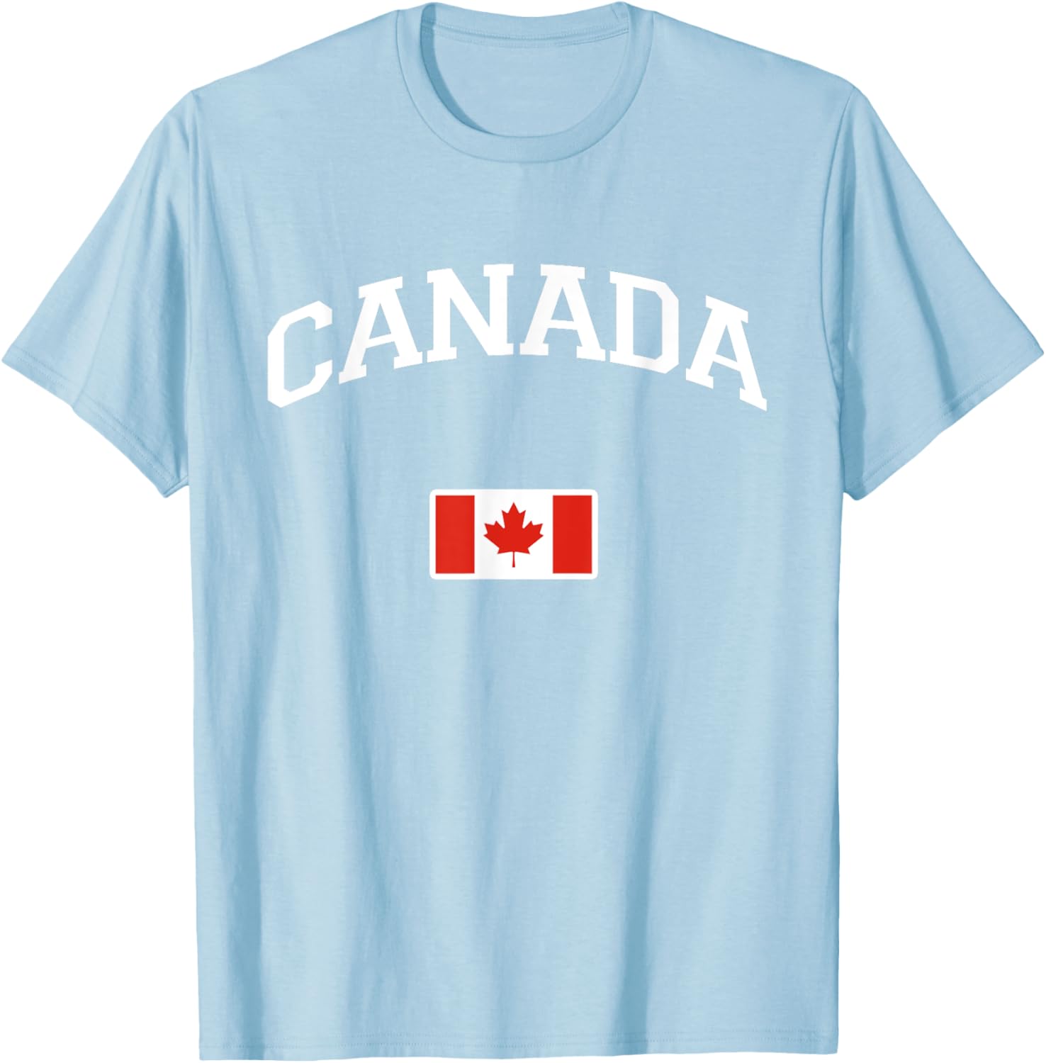 Kanada Trikot | Flagge Kanada | Fanausrüstung T-Shirt - T-Shirt | Light Blue