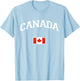 Kanada Trikot | Flagge Kanada | Fanausrüstung T-Shirt - T-Shirt | Light Blue