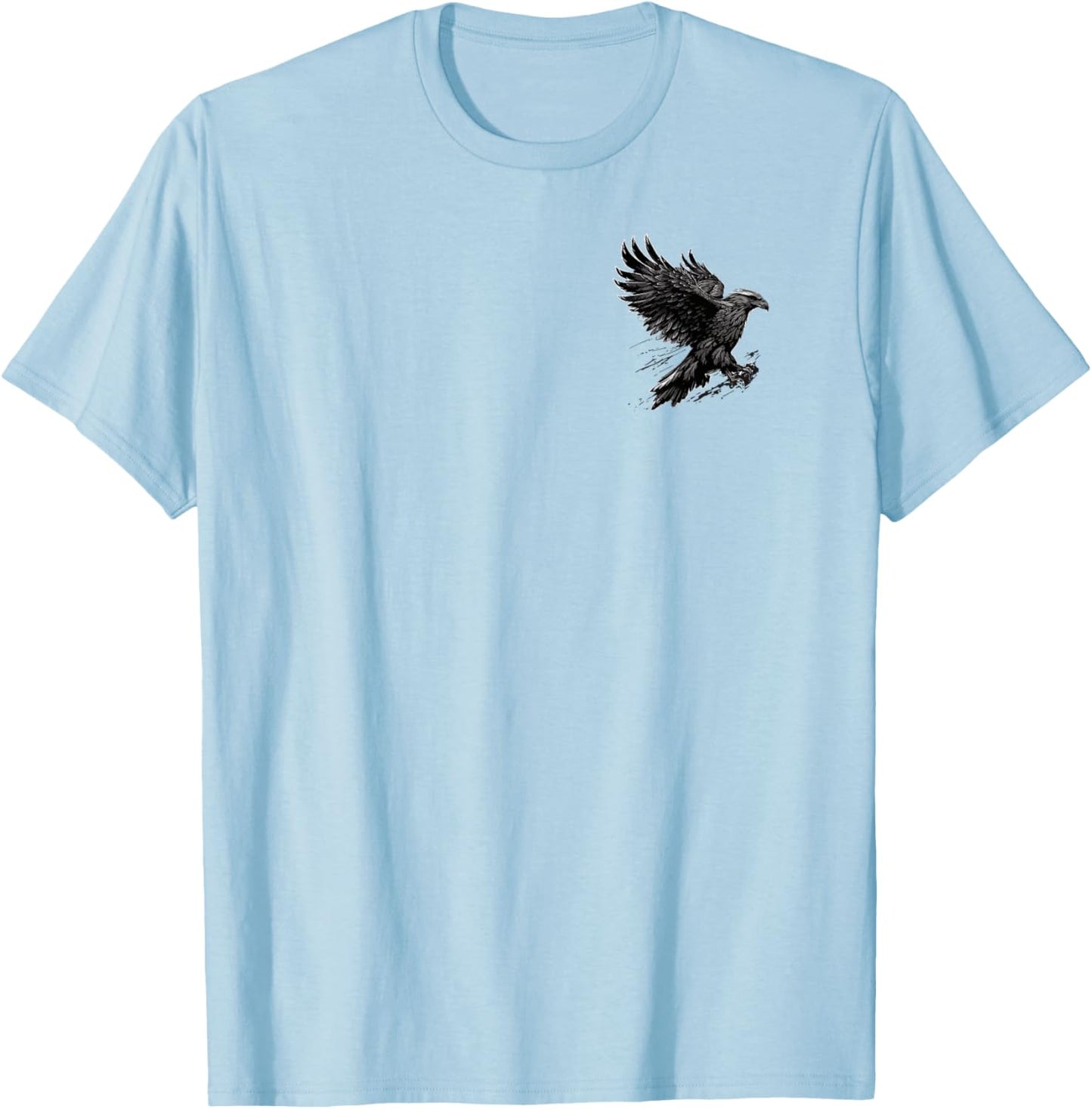 Eagle in flight T-Shirt - T-Shirt | Light Blue