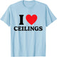 Ceiling Fan Pun Joke Humor Funny Ironic Wordplay Silly Punny T-Shirt - T-Shirt | Light Blue