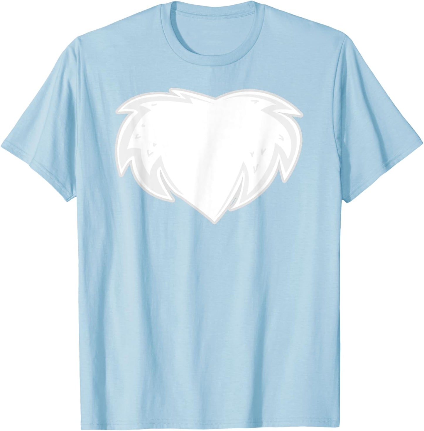 Halloween Costume Clothing Hairy Men Women Children T-Shirt - T-Shirt | Light Blue
