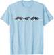 Wolfhounds Running T-Shirt - T-Shirt | Light Blue