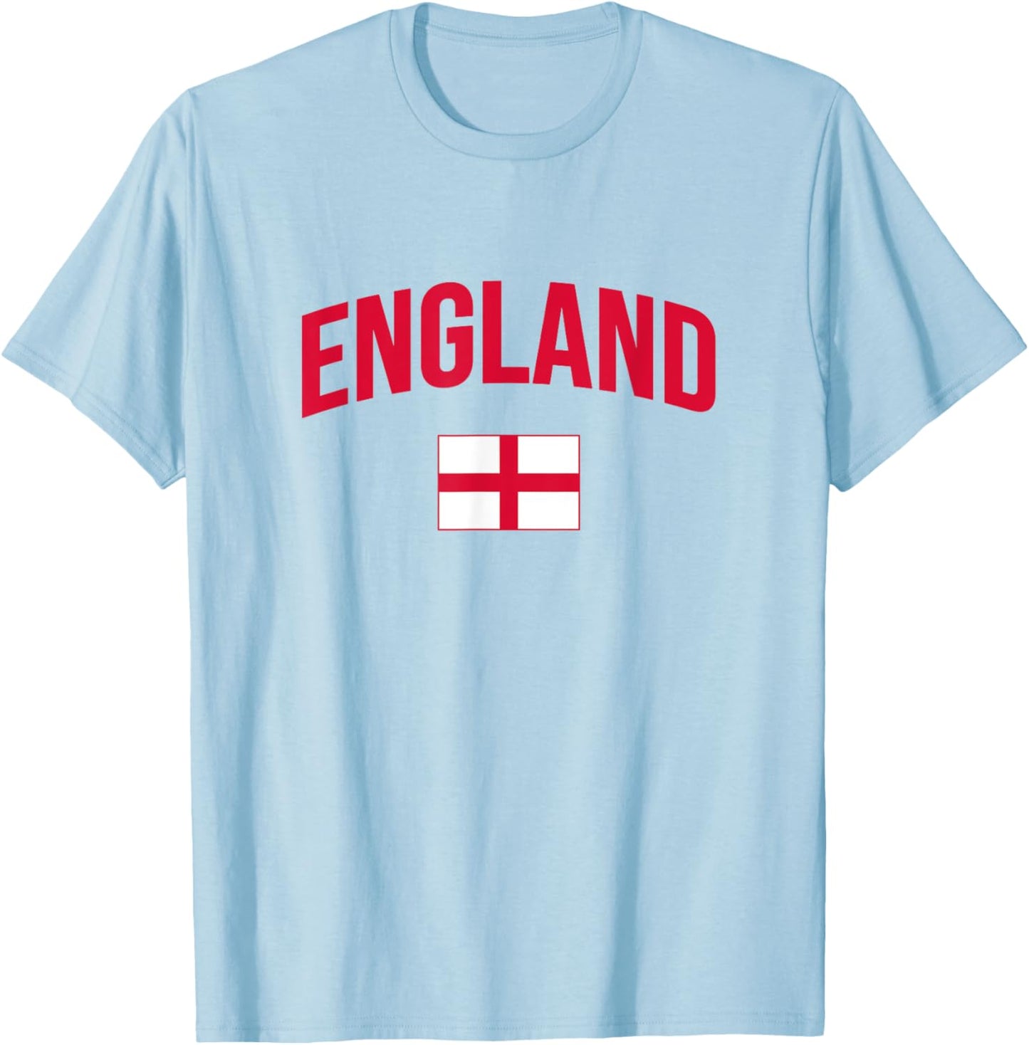 ENGLAND - Throwback Design - Flag of England - Classic T-Shirt - T-Shirt | Light Blue