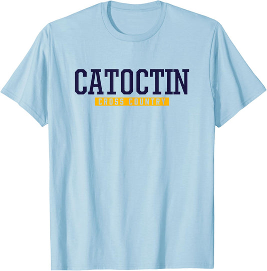 Catoctin High School Cross Country T-Shirt - T-Shirt | Light Blue
