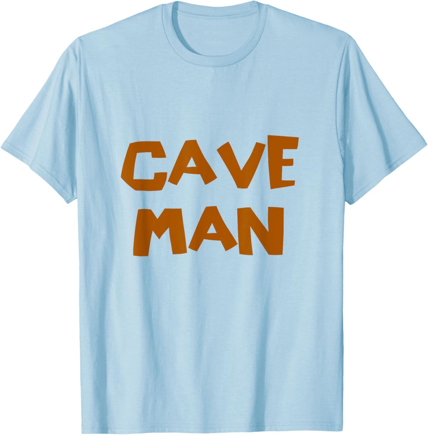 Caveman Halloween Party Costume Cave Rescue Caving Hiking T-Shirt - T-Shirt | Light Blue