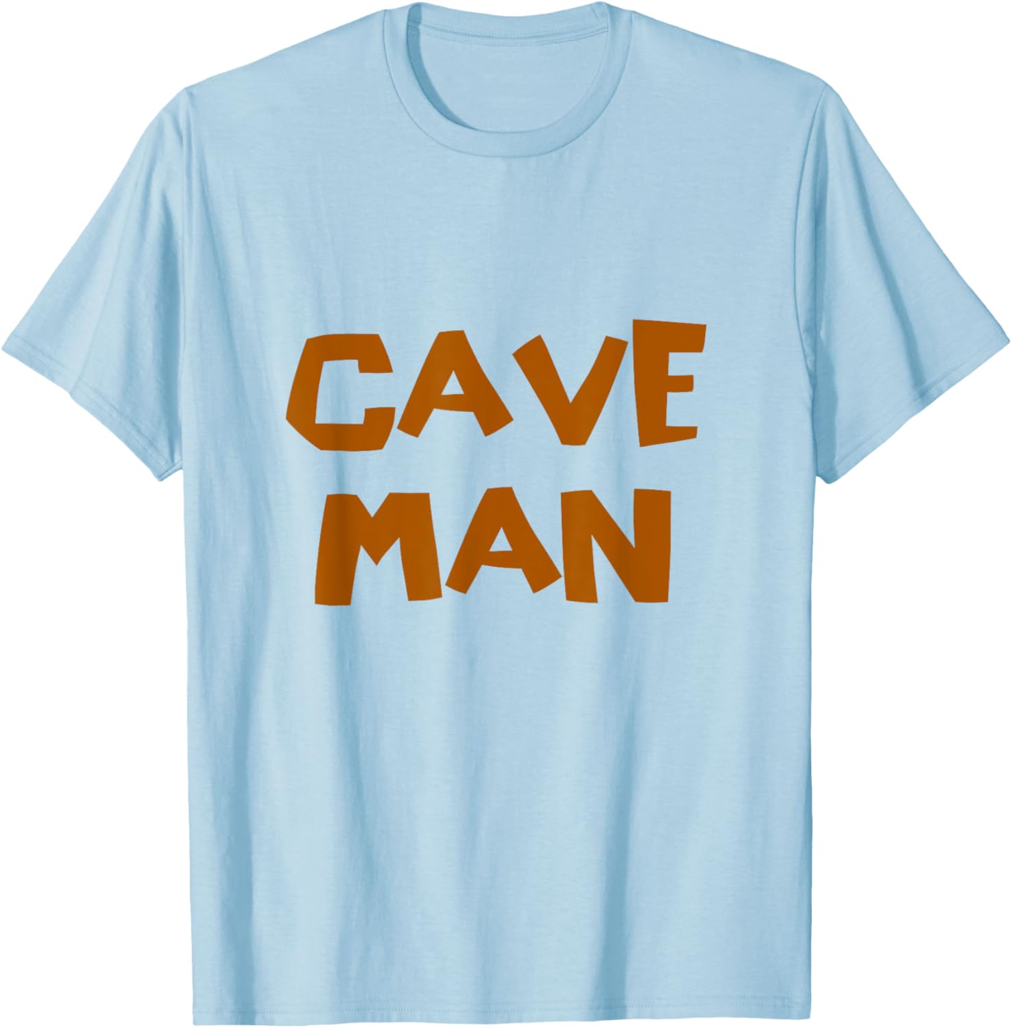 Caveman Halloween Party Costume Cave Rescue Caving Hiking T-Shirt - T-Shirt | Light Blue