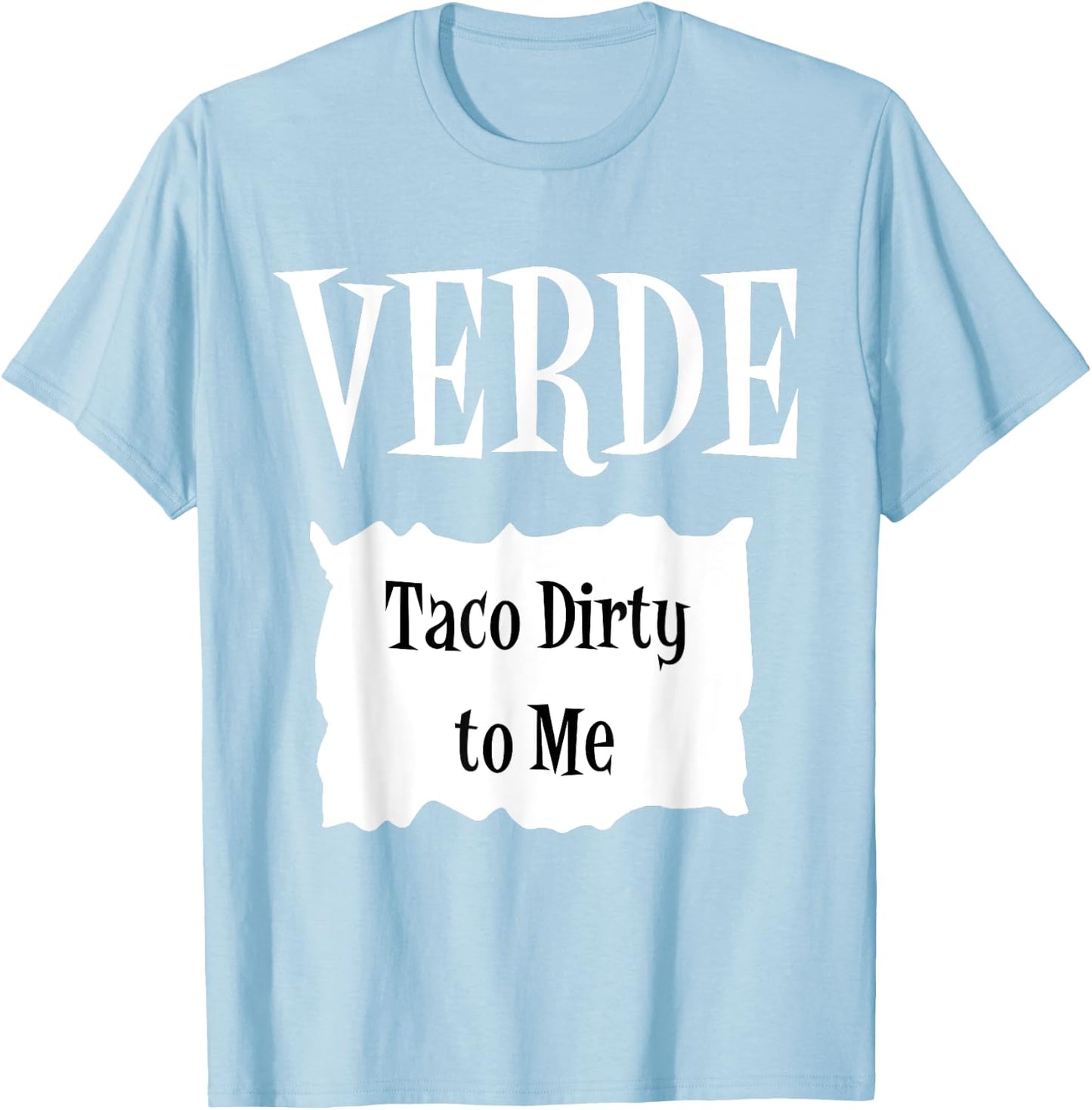 VERDE - Hot Packet Halloween Taco Costume T-Shirt - T-Shirt | Light Blue