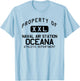 Property of Naval Air Station Oceana Athletic Department T-Shirt - T-Shirt | Light Blue