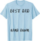 Best Dad Hands Down Kids Craft Dad Handprints Father's Day T-Shirt - T-Shirt | Light Blue
