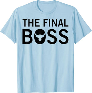 The Final Boss T-Shirt - T-Shirt | Light Blue