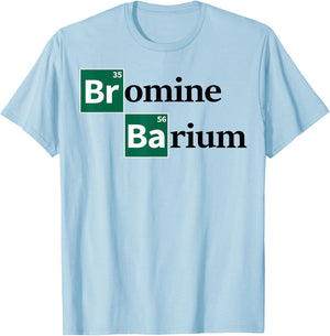 Bromine Barium T-Shirt - T-Shirt | Light Blue
