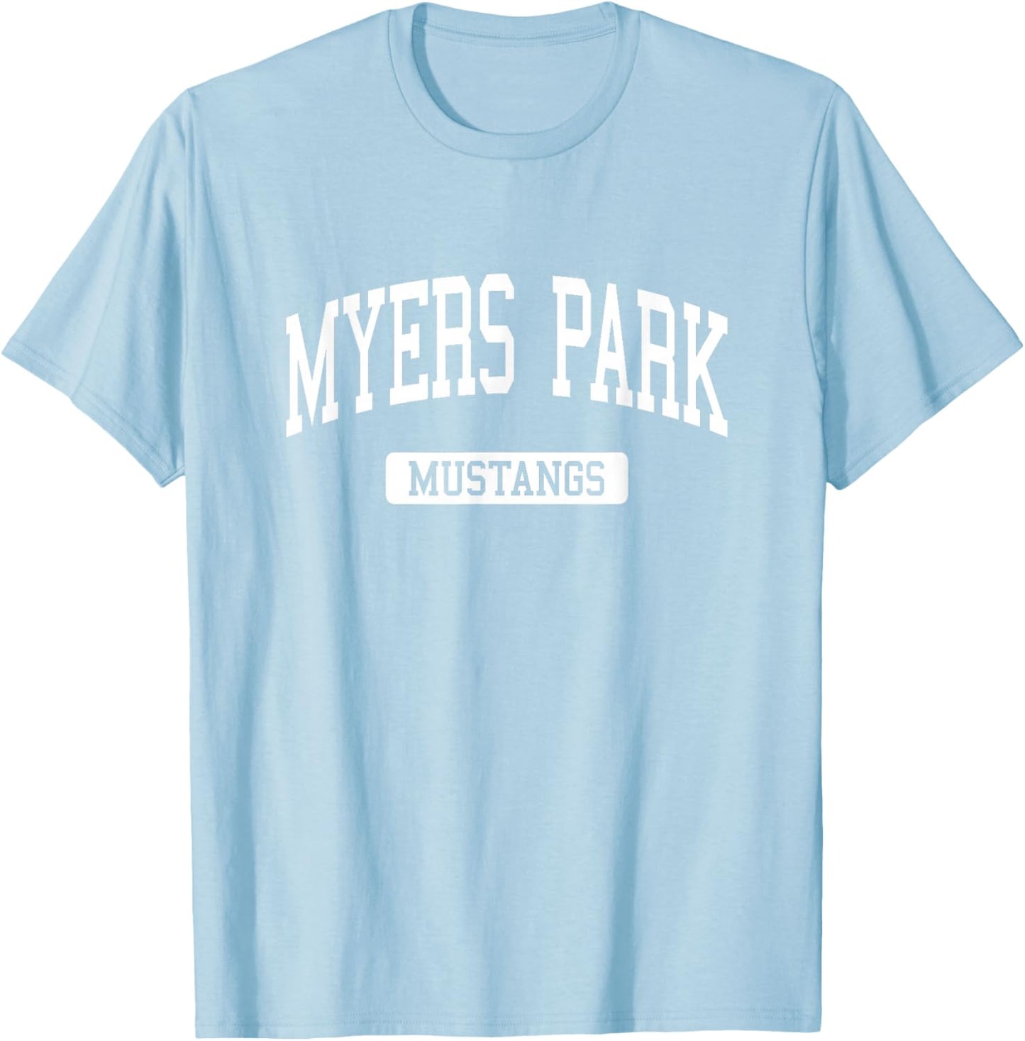Myers Park High School HS Charlotte NC Varsity Sports T-Shirt - T-Shirt | Light Blue