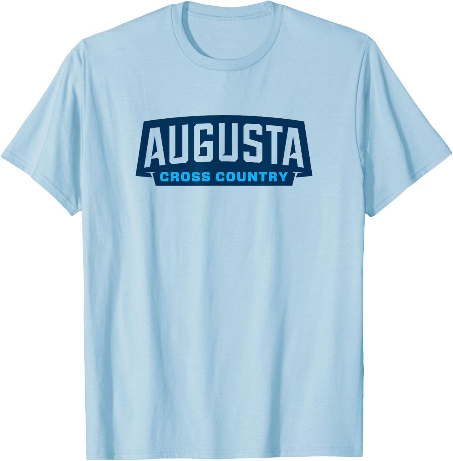 Augusta University Cross Country Jaguars NCAA AUG23 T-Shirt - T-Shirt | Light Blue