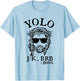 Easter Day Shirts Christian YOLO JK BRB Jesus God Funny Happy Grey Small Classic Fit Short Sleeve -Adults Women Casual Easter Fun Humorous Religious Theme Hunting T-Shirt - T-Shirt | Light Blue