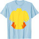 Duck Costume Halloween Little Duck Costume Funny Adults Kids T-Shirt - T-Shirt | Light Blue