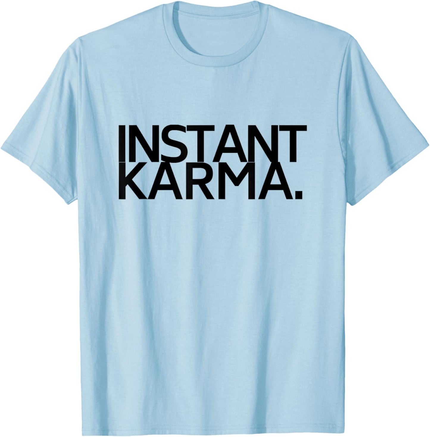 INSTANT KARMA Hemdbluse T-Shirt - T-Shirt | Light Blue