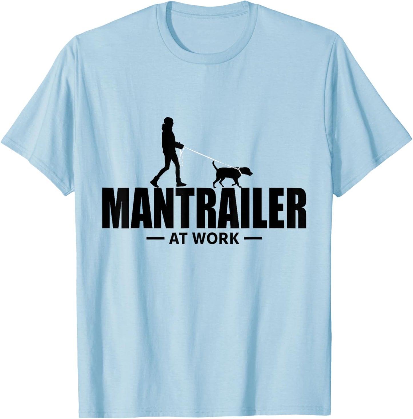 Mantrailing Warnweste T-Shirt - T-Shirt | Light Blue