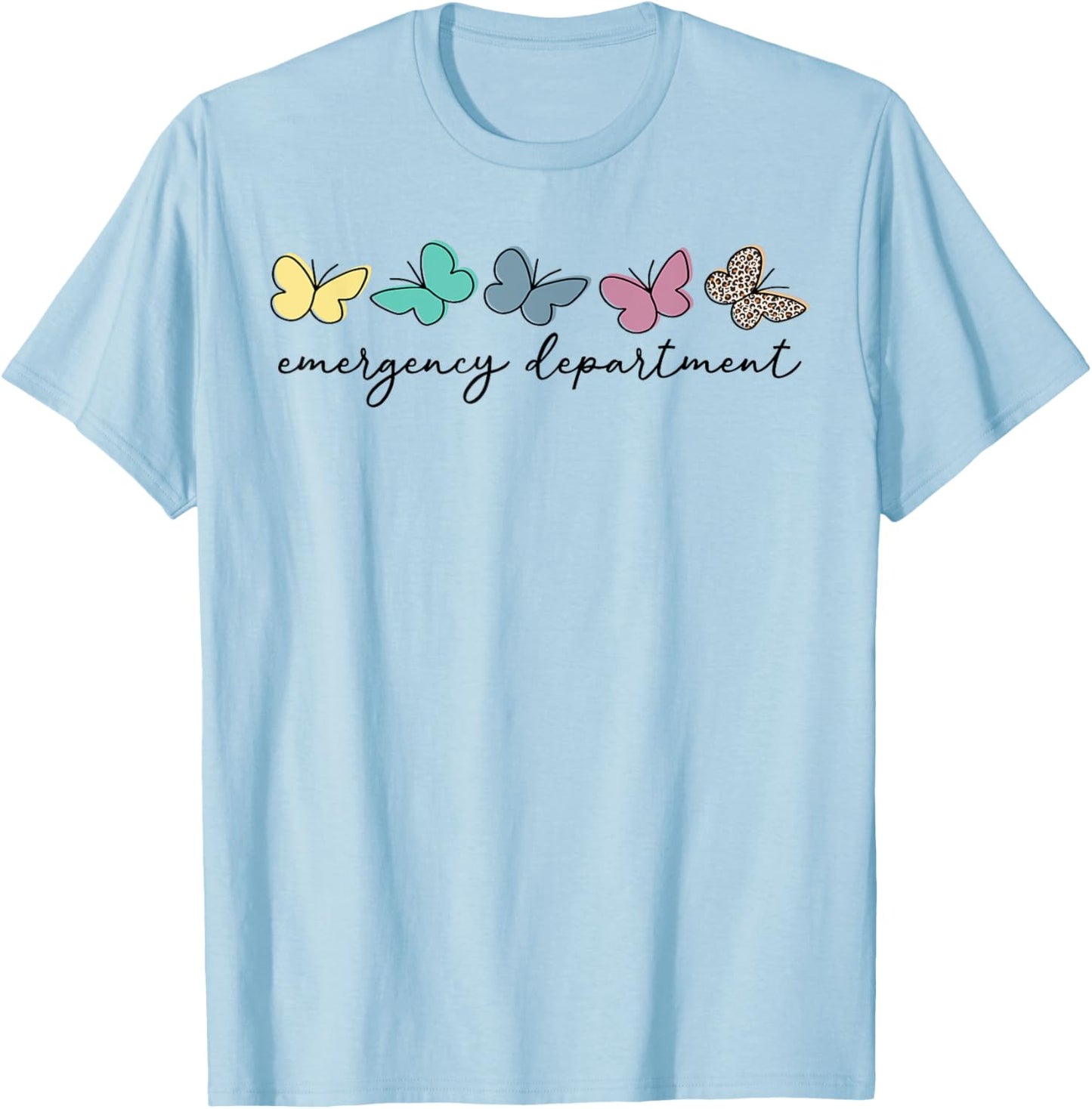 Emergency Department Emergency Room Healthcare T-Shirt - T-Shirt | Light Blue