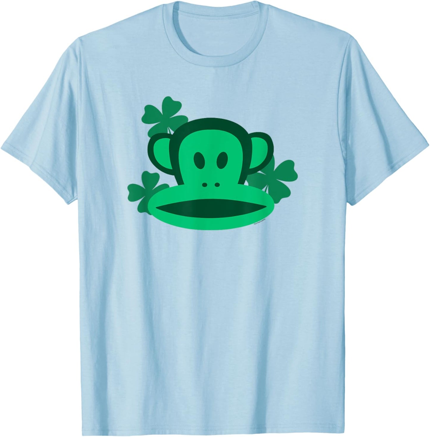 Paul Frank St. Patrick's Day Julius Logo T-Shirt - T-Shirt | Light Blue