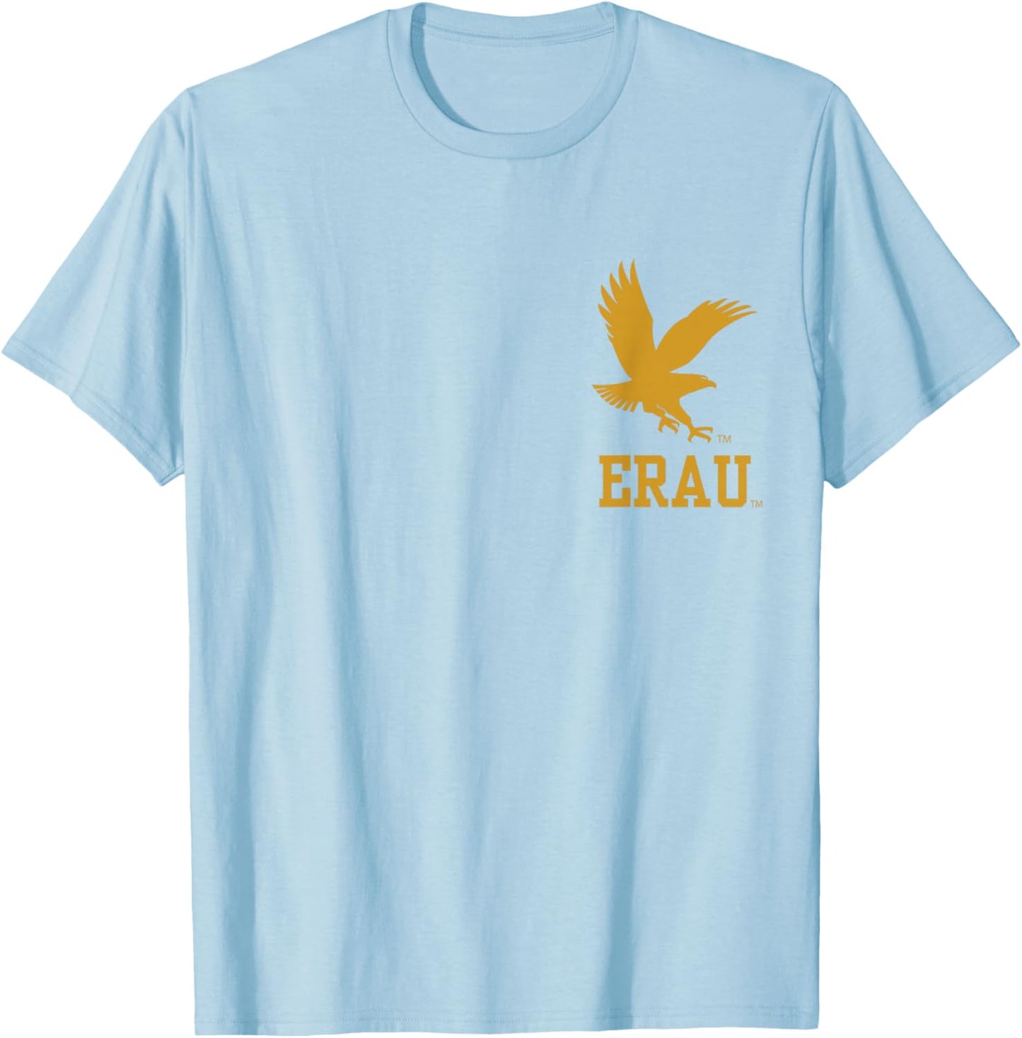 Embry Riddle Eagles | Official NCAA University | OCEMBJ01 T-Shirt - T-Shirt | Light Blue