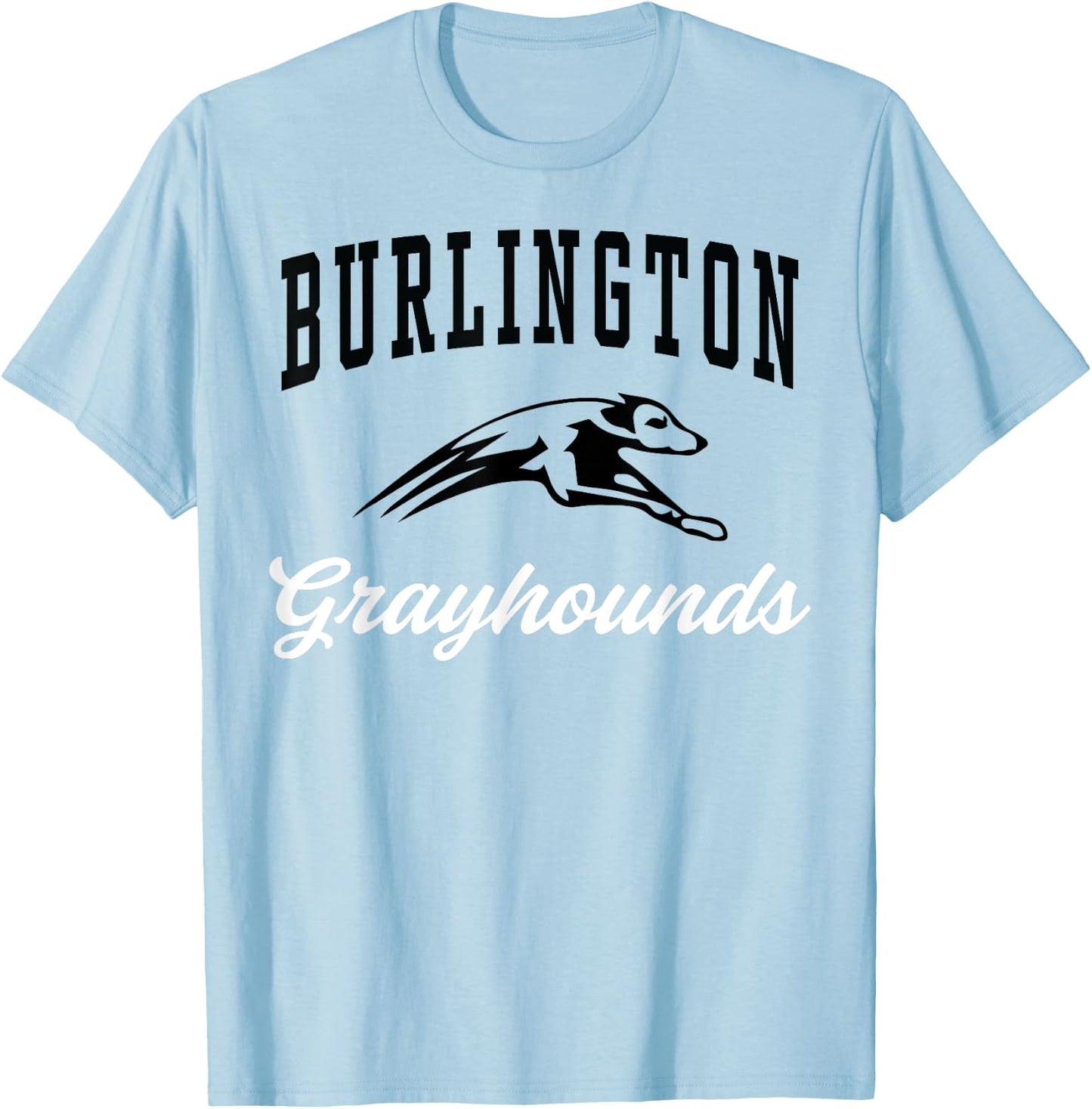 Burlington High School Grayhounds C3 T-Shirt - T-Shirt | Light Blue