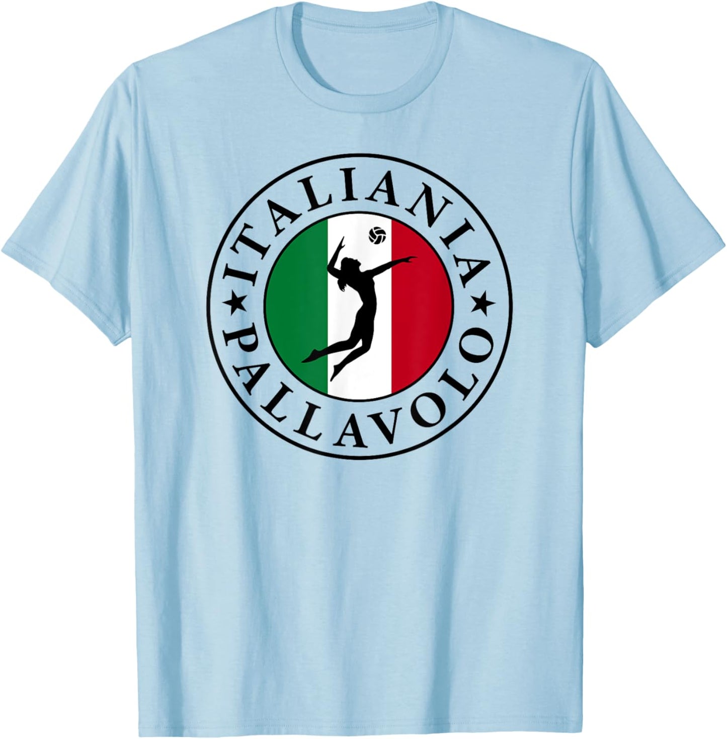Italian Volleyball T-Shirt - T-Shirt | Light Blue