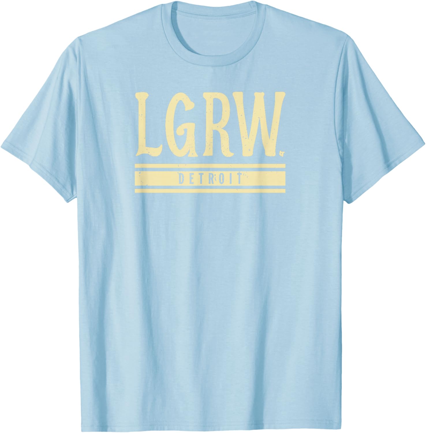 LGRW - Detroit Hockey T-Shirt - T-Shirt | Light Blue
