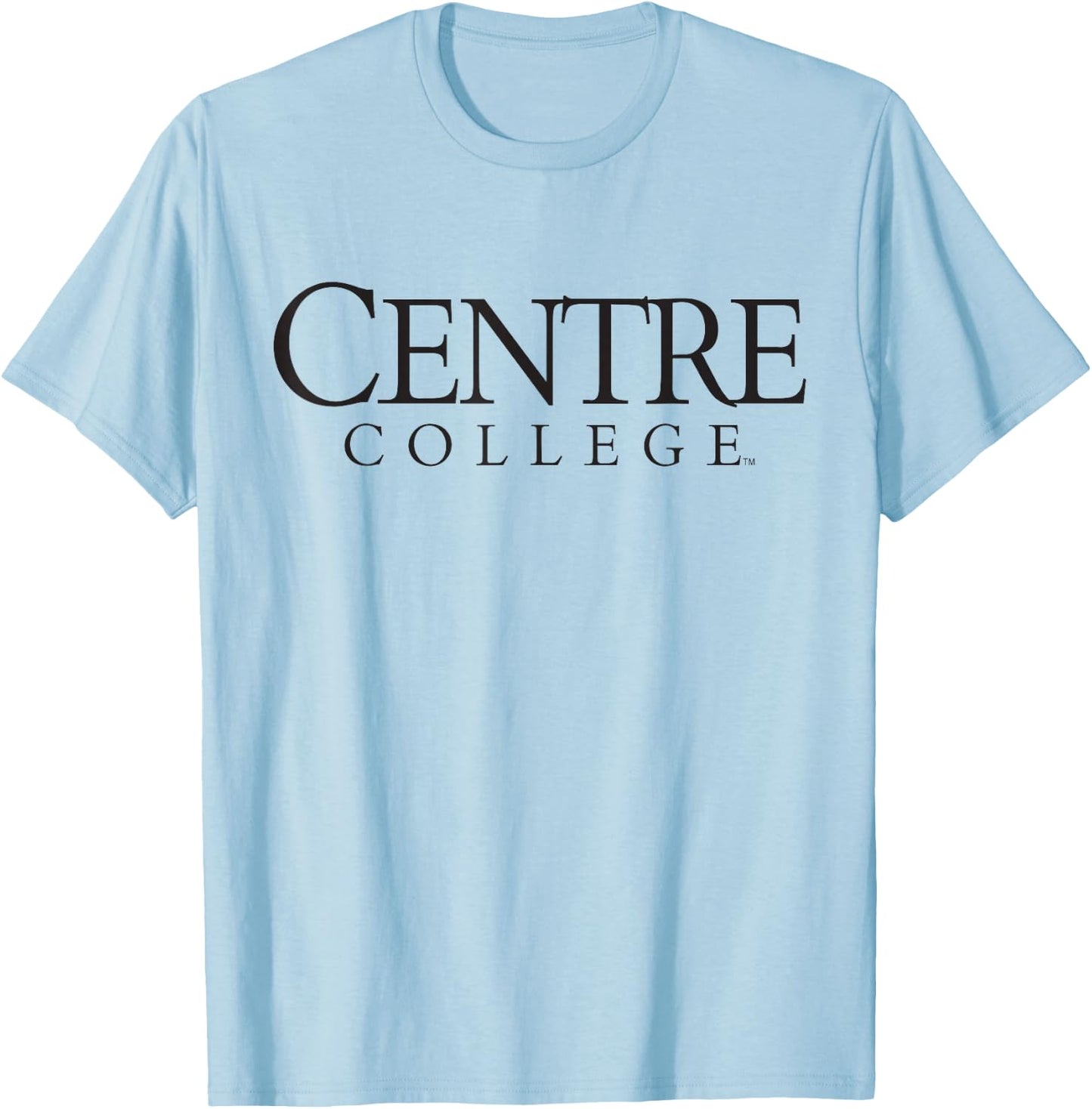 Centre College Colonels Text Logo T-Shirt - T-Shirt | Light Blue