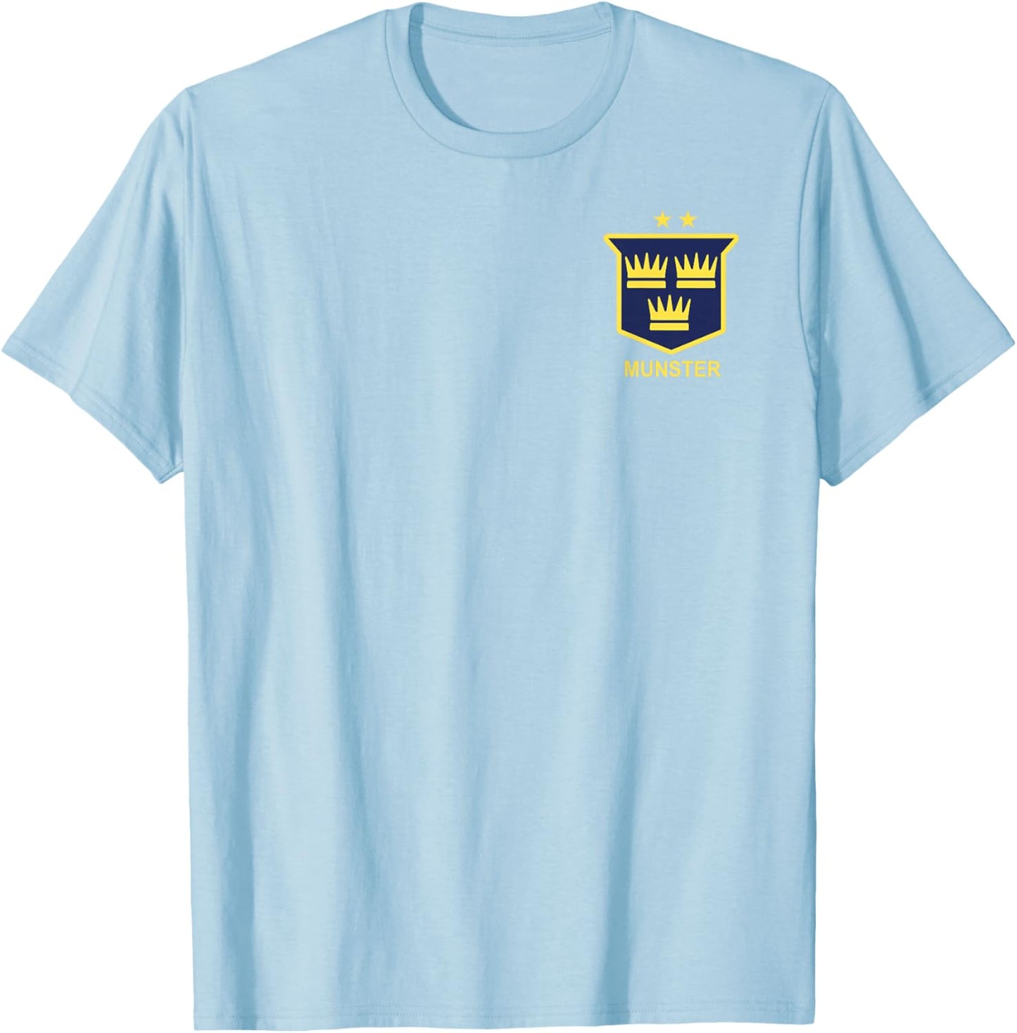 Munster retro classic style for retro Irish rugby fans T-Shirt - T-Shirt | Light Blue