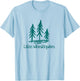 Lake Winnisquam New Hampshire Rustic Woods Forest Trees T-Shirt - T-Shirt | Light Blue