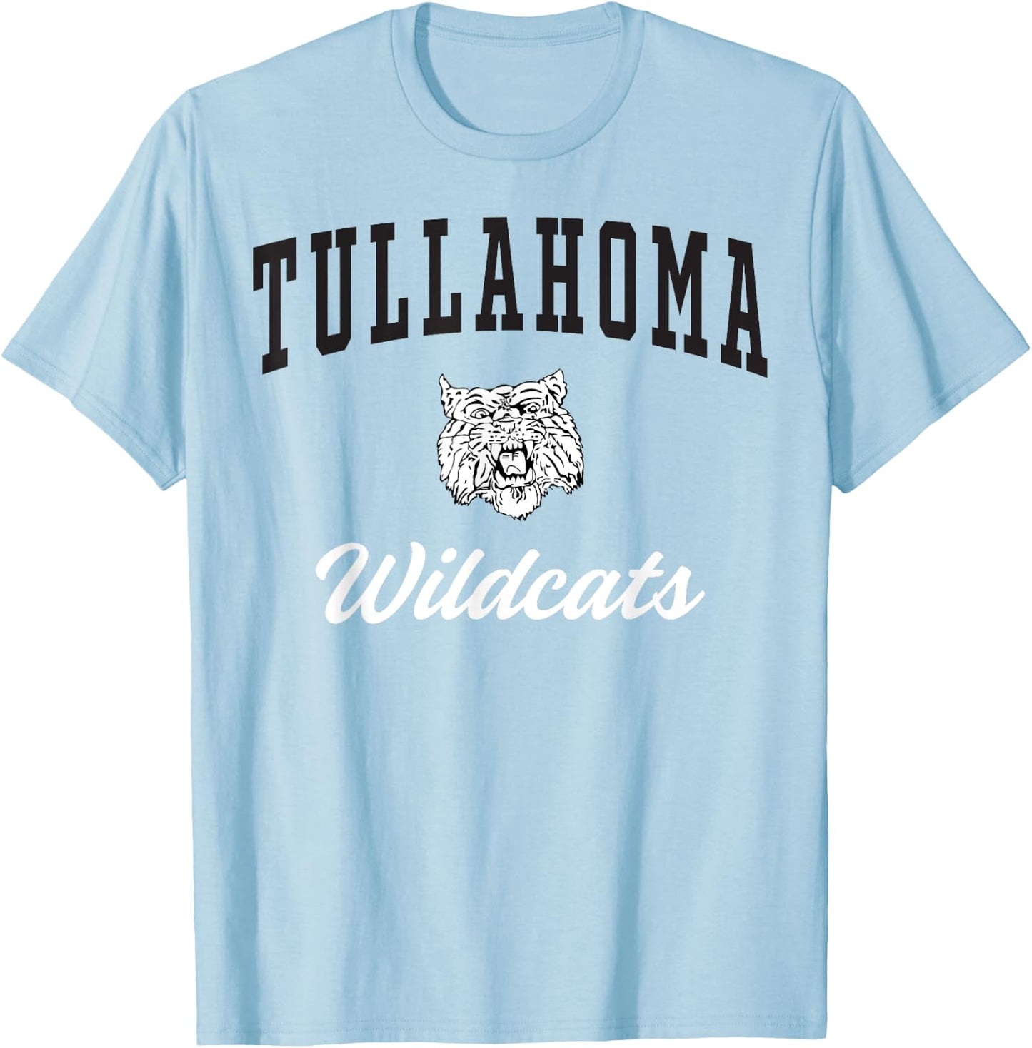 Tullahoma High School Wildcats C3 T-Shirt - T-Shirt | Light Blue