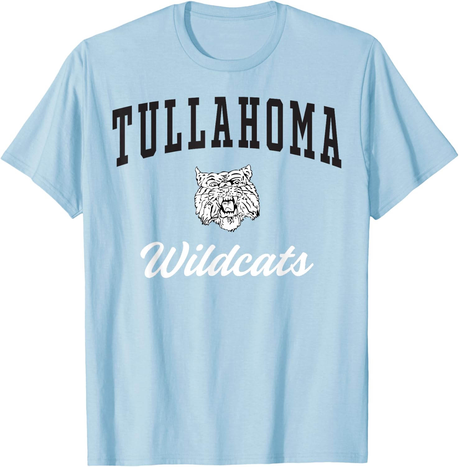 Tullahoma High School Wildcats C3 T-Shirt - T-Shirt | Light Blue