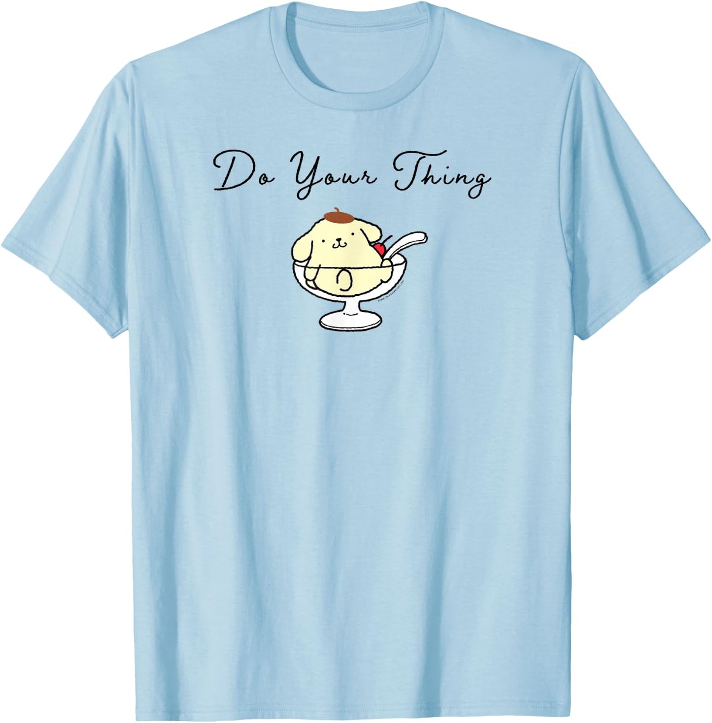 Pompompurin Do Your Thing T-Shirt - T-Shirt | Light Blue
