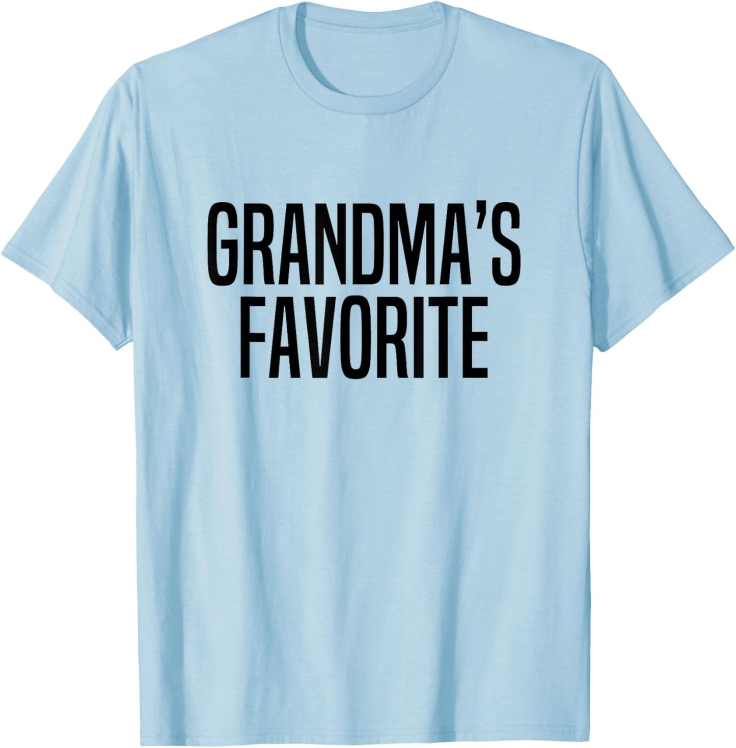 Grandma's Favorite T-Shirt - T-Shirt | Light Blue