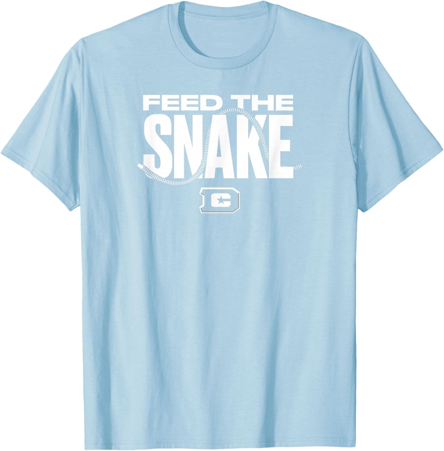 Feed The Snake - DC Defenders - UFL T-Shirt - T-Shirt | Light Blue