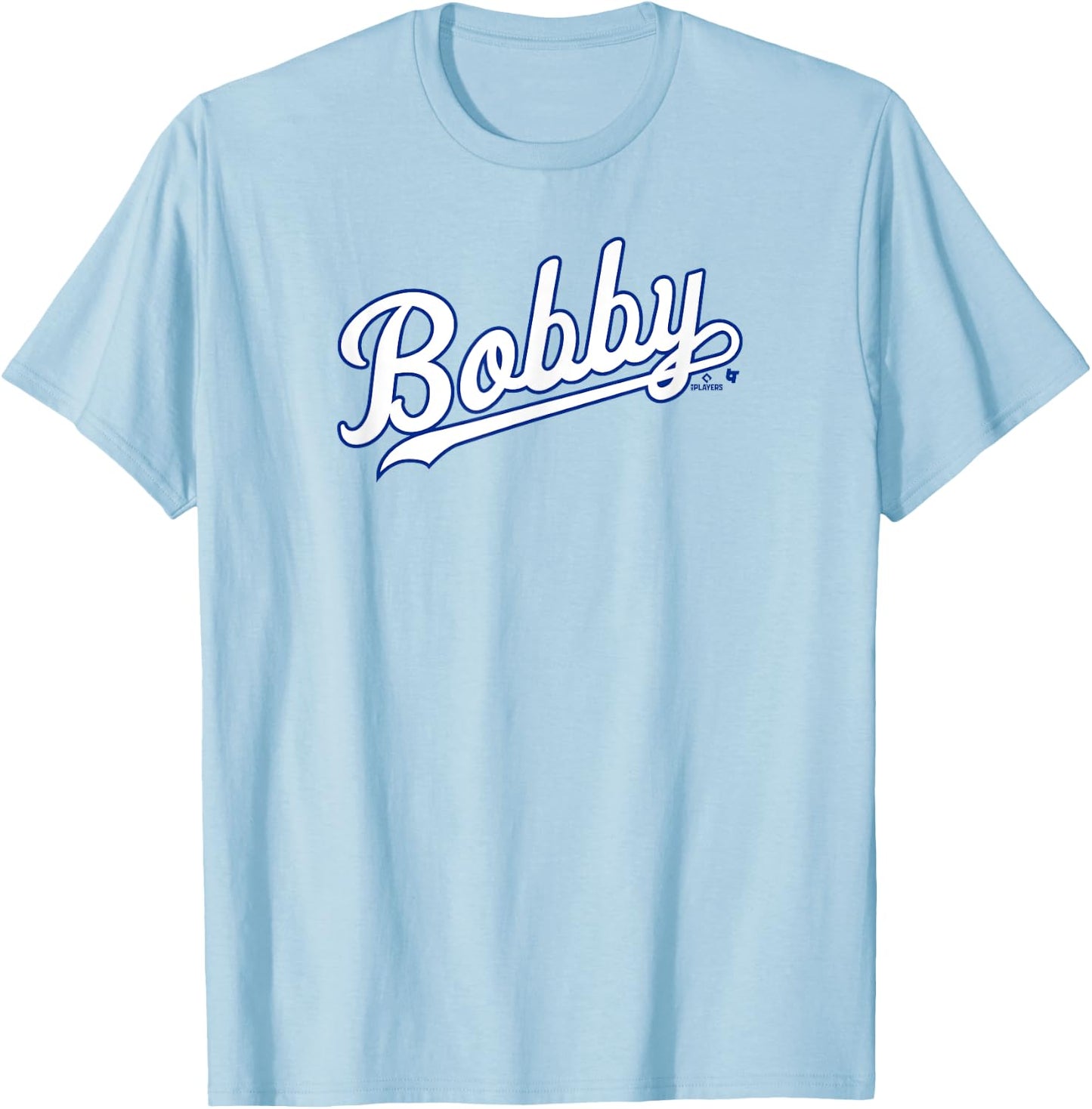 Bobby Witt Jr: 7 Front & Back Name Number Shirsey - KC T-Shirt - T-Shirt | Light Blue