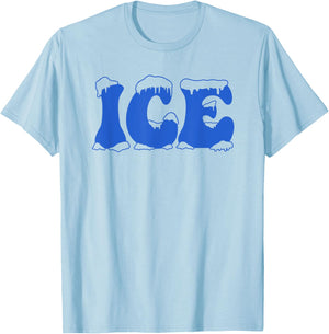 Funny Family Matching Halloween Costume Ice Ice And Baby T-Shirt - T-Shirt | Light Blue