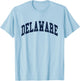 Delaware - Throwback Design - Classic T-Shirt - T-Shirt | Light Blue