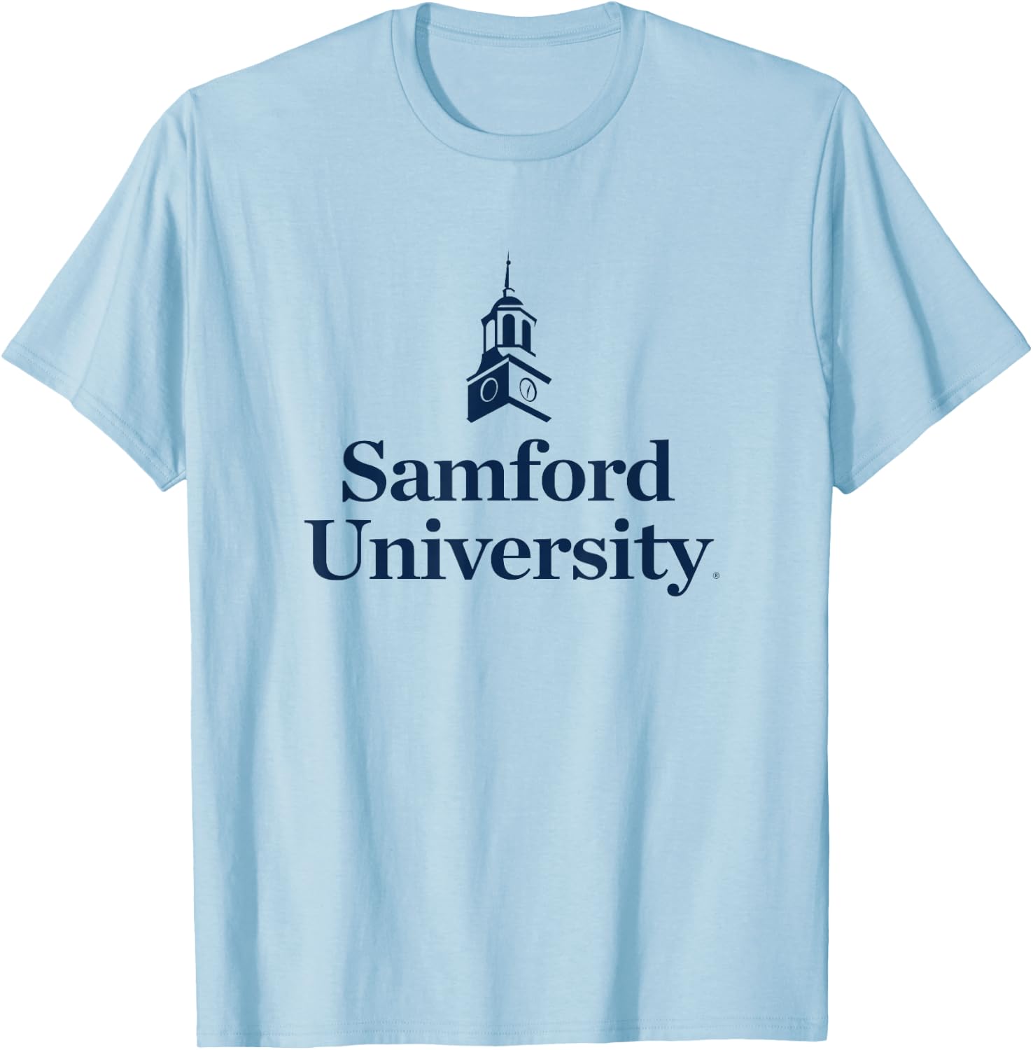 Samford Bulldogs | Official NCAA University Merch | PPSAM07 T-Shirt - T-Shirt | Light Blue