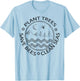Earth Day Save the Bees Plant More Trees Clean the Seas T-Shirt - T-Shirt | Light Blue