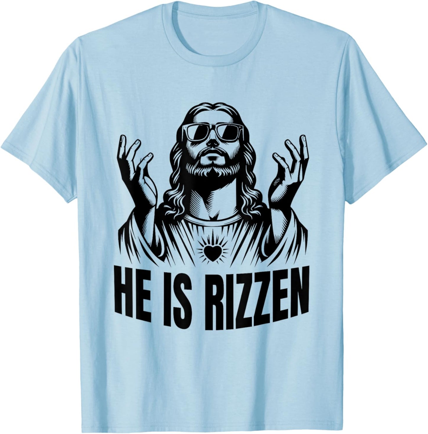 He is Rizzen T-Shirt - T-Shirt | Light Blue